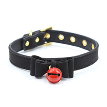 Load image into Gallery viewer, PLE SUR: Cat Collar with Bow and Bell