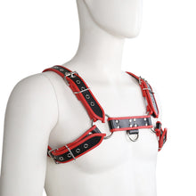 Load image into Gallery viewer, PLE SUR: Chest Harness - Deluxe Bulldog PVC Vegan Leather
