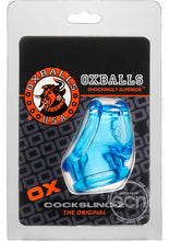 Load image into Gallery viewer, Oxballs Cocksling-2 Cock and Ball Ring - Blue
