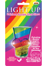 Load image into Gallery viewer, Light Up Rainbow Boobie Shot Glass Multicolor