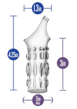 Load image into Gallery viewer, Performance Studded Penis Sleeve - Clear