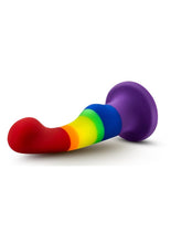 Load image into Gallery viewer, Avant Pride P1 Freedom Silicone Dildo 6in - Multicolor