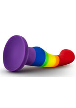 Load image into Gallery viewer, Avant Pride P1 Freedom Silicone Dildo 6in - Multicolor