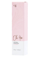 Load image into Gallery viewer, CG Brand OH YES Clitoral Stimulant - Cooling (1 fl oz)