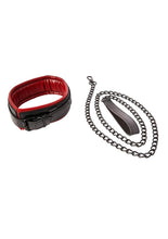 Load image into Gallery viewer, SPORTSHEETS Saffron Collar and Leash - Black/Red