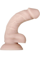 Load image into Gallery viewer, Evolved : Real Supple Poseable Silicone Dildo with Balls 6in - Vanilla