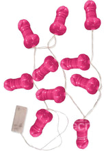 Load image into Gallery viewer, Bachelorette Pecker Party Lights - Pink
