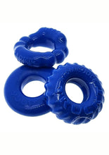 Load image into Gallery viewer, Oxballs Bonemaker Cock Ring Kit (3 pack) - Pool Blue

