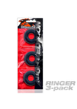 Load image into Gallery viewer, Oxballs Ringer Plus+ Silicone Cock Ring (3 Pack) - Night Edition
