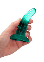 Load image into Gallery viewer, RealRock Crystal Clear Dildo with Suction Cup 5in