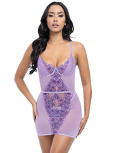 Load image into Gallery viewer, OH LA LA CHER: LAVENDER BABYDOLL DRESS