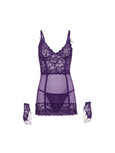 Load image into Gallery viewer, OH LA LA CHERI : ANTOINETTE LACE BABYDOLL DRESS