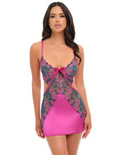 Load image into Gallery viewer, OH LA LA CHERI : Rosie Open Back Underwire Babydoll
