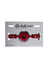 Load image into Gallery viewer, Sex & Mischief Amor Ball Gag - Red/Black