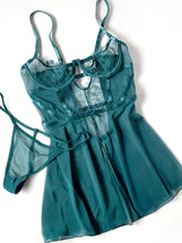 Load image into Gallery viewer, OH LA LA CHERI : Cynthia Sheer Babydoll Set