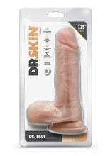 Load image into Gallery viewer, Dr. Skin Dr. Paul Dildo with Balls and Suction Cup 7.25in (availabe in 2 colours)