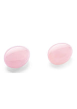 Load image into Gallery viewer, Le Wand Crystal Yoni Eggs Silicone Kegal Balls - Rose Quartz