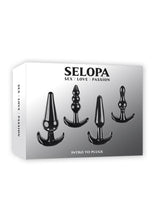 Load image into Gallery viewer, Selopa Intro to Plugs (4pc Set) - Black