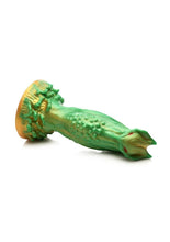 Load image into Gallery viewer, Creature Cocks Nebula Alien Silicone Dildo - Green/Gold/Red