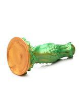 Load image into Gallery viewer, Creature Cocks Nebula Alien Silicone Dildo - Green/Gold/Red