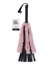 Load image into Gallery viewer, Sex & Mischief Brat Faux Fur Flogger Pink/Black