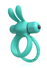 Load image into Gallery viewer, 4T Ohare XL Silicone Rabbit Vibrating Cock Ring [various colours]
