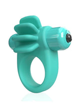 Load image into Gallery viewer, 4T Skooch Vibrating Cock Ring with Clitoral Stimulator - Kiwi