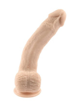 Load image into Gallery viewer, Selopa Natural Feel Flexskin Dildo 7in (in Chocolate & Vanilla)
