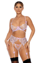 Load image into Gallery viewer, Forplay: Cause a Flutter Lingerie Set - Lilac - LARGE
