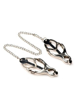 Load image into Gallery viewer, Master Series : Primal Spiked Clover Nipple Clamps - Silver