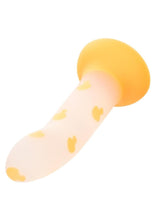 Load image into Gallery viewer, Glow Stick Mushroom Silicone Glow in the Dark Dildo with Suction Base - Orange