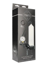 Load image into Gallery viewer, Pumped Elite Beginners Pump with PSI Gage - Clear