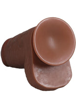 Load image into Gallery viewer, RealRock Ultra Realistic Skin Extra Thick with Balls 9in - Caramel