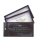 Load image into Gallery viewer, Sex Adventures Coupons