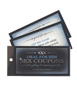 Load image into Gallery viewer, Oral Adventures For Him Sex Coupons