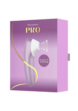 Load image into Gallery viewer, Womanizer Pro : Rechargeable Silicone Air Pulse Clitoral Vibrator - Lavender/White