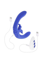 Load image into Gallery viewer, Evolved : Lovebirds Rechargeable Silicone Dual Vibrator with Remote Control