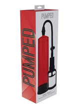 Load image into Gallery viewer, Pumped Basic Pump 2: Water Resistant Silicone Penis Pump - Red
