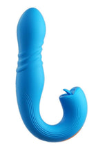 Load image into Gallery viewer, Joi Thrust 2 Pressure Sensing App Controlled Thrusting G-spot Silicone Rechargeable Vibrator & Tongue Clit Licker
