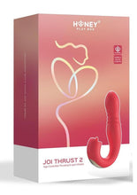 Load image into Gallery viewer, Joi Thrust 2 Pressure Sensing App Controlled Thrusting G-spot Silicone Rechargeable Vibrator & Tongue Clit Licker