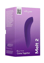 Load image into Gallery viewer, We-Vibe Melt 2 Rechargeable Silicone Couples Vibrator (avaible in 2 colours)