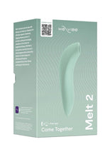 Load image into Gallery viewer, We-Vibe Melt 2 Rechargeable Silicone Couples Vibrator (avaible in 2 colours)