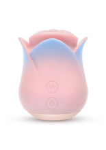 Load image into Gallery viewer, Blush collection: Kissing Rose - Rechargeable Silicone Clitoral Stimulator