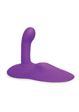 Load image into Gallery viewer, Cowgirl Rodeo Rider Silicone Rechargeable G-Spot Thrusting Grinding and Tapping Dildo - Purple