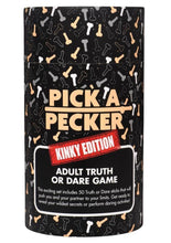 Load image into Gallery viewer, Pick A Pecker Adult Truth or Dare Game Kinky Edition