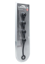 Load image into Gallery viewer, Levelz Waterdrop Silicone Anal Balls - Medium 30mm - Black