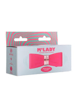 Load image into Gallery viewer, M'Lady Pinpoint Silicone Rechargeable Bow Tie Wand