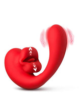 Load image into Gallery viewer, Lickgasm : G-Kiss- Kissing G-Spot Rechargeable Silicone Vibrator