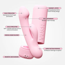 Load image into Gallery viewer, VUSH Glow Rabbit Vibrator