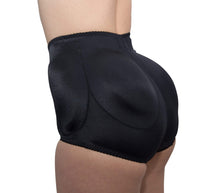 Load image into Gallery viewer, RAGO 917 - 4-Sided Padded Panty Brief Light Shaping/Removable Pads - Black